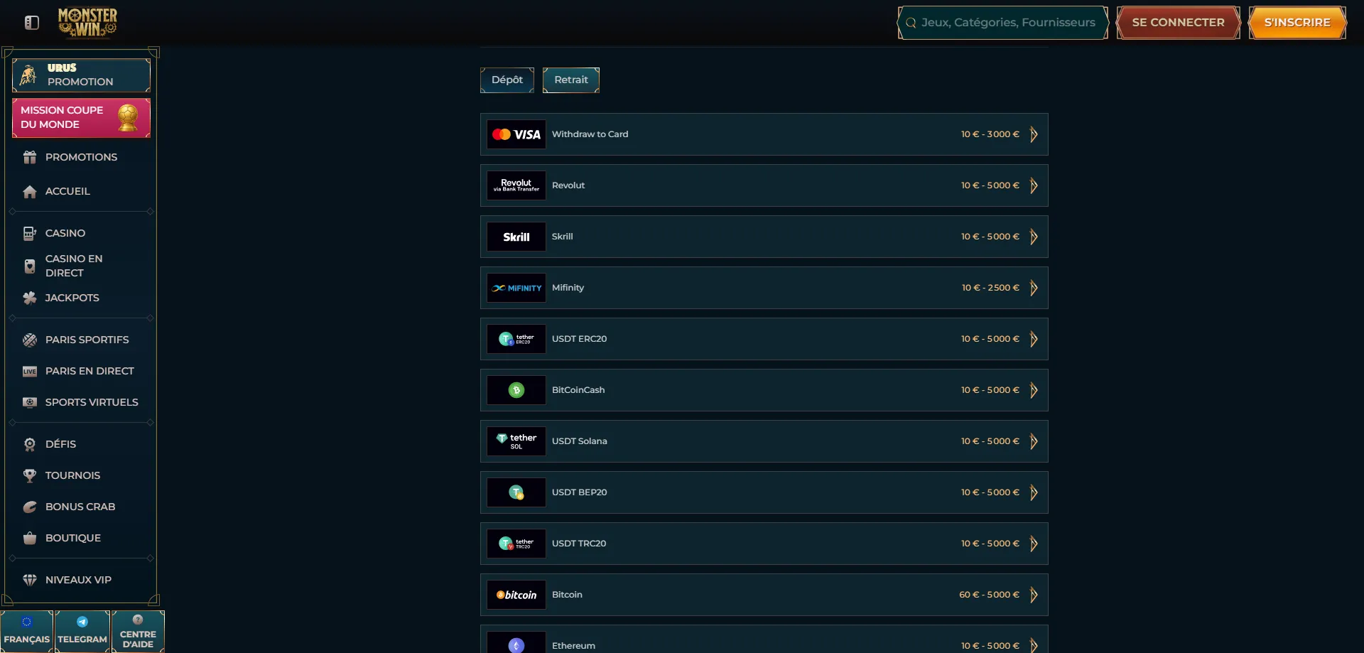 Spingranny Casino metodi di pagamento — depositi e prelievi rapidi in Italia